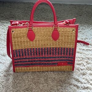 CHIARA FERRETTI Italian Woven Large crossbody